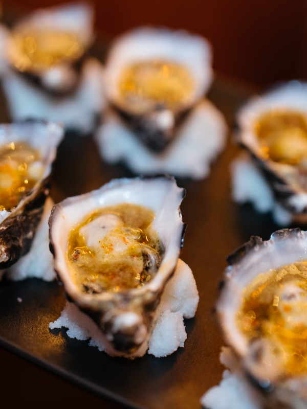 Oysters at an event in The Station South Perth